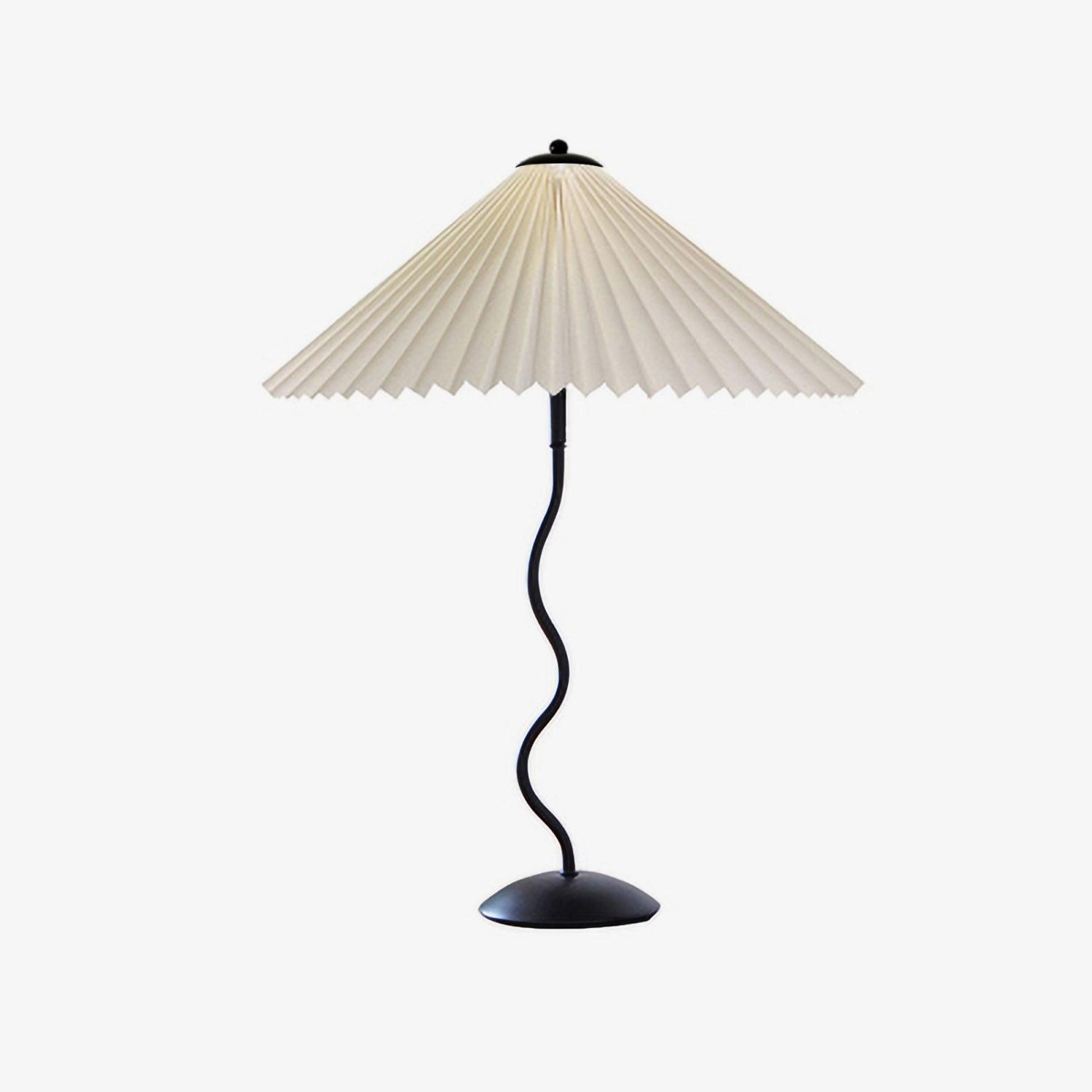 Lampe de table ondulée Toraris