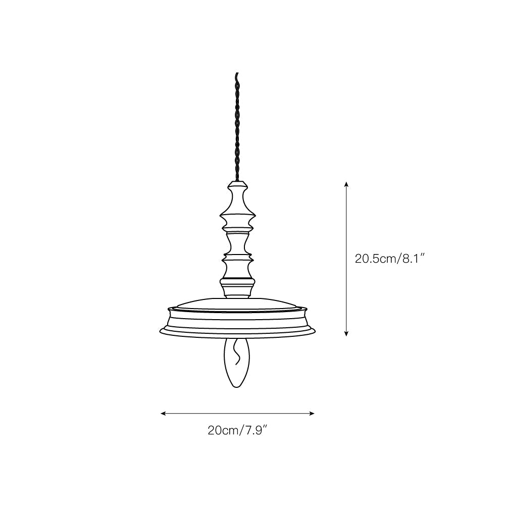Suspension vintage Faovenzo