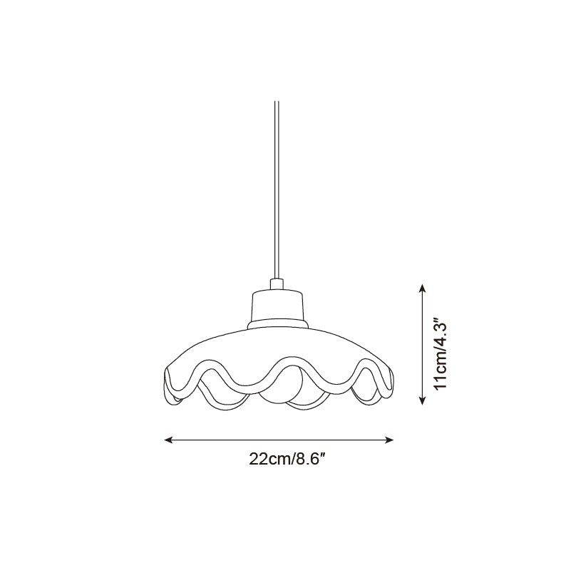 Suspension festonnée Jaonévia