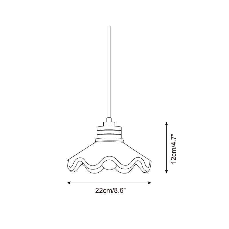Suspension festonnée Jaonévia