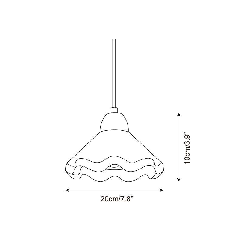 Suspension festonnée Jaonévia