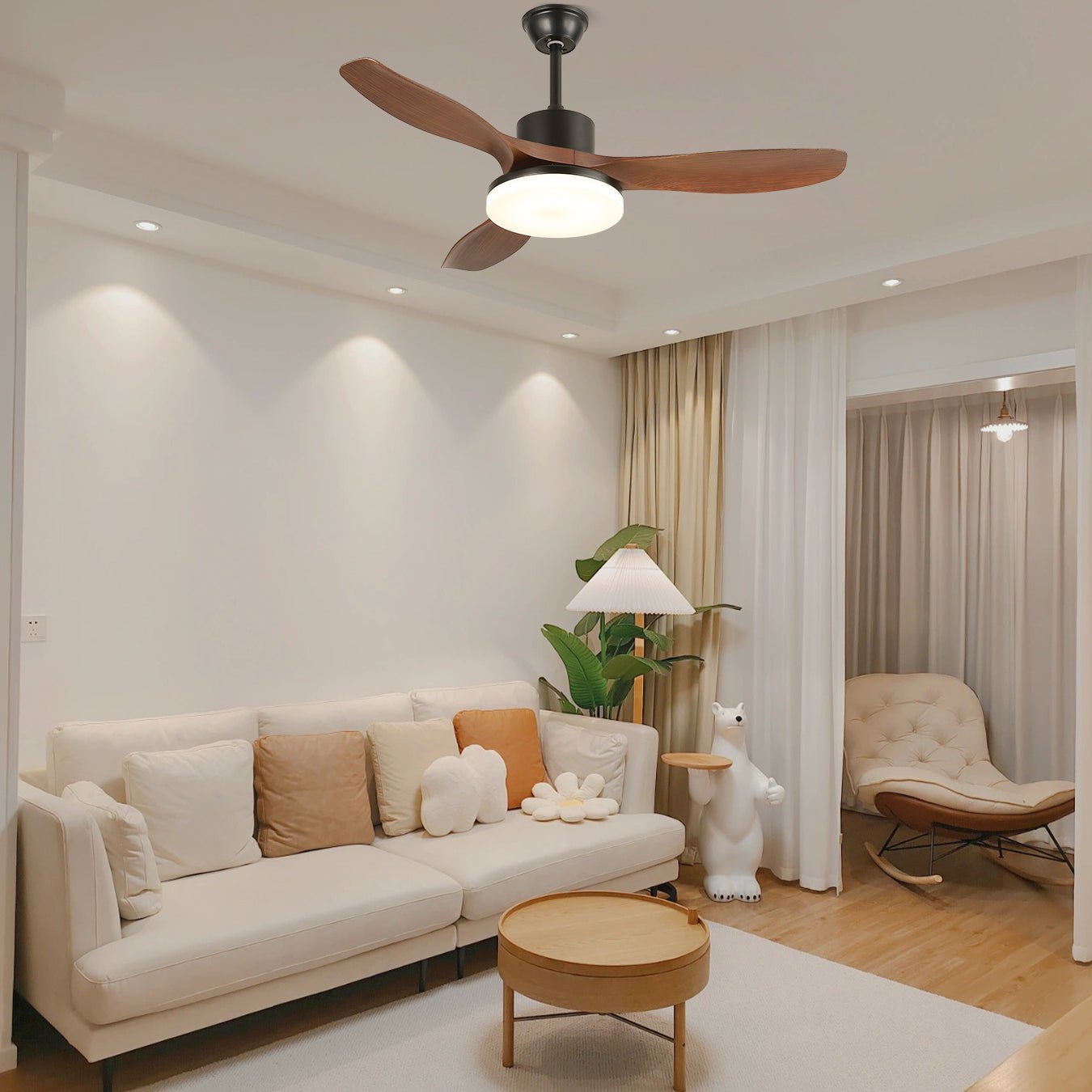 Ventilateur de plafond Yavigne