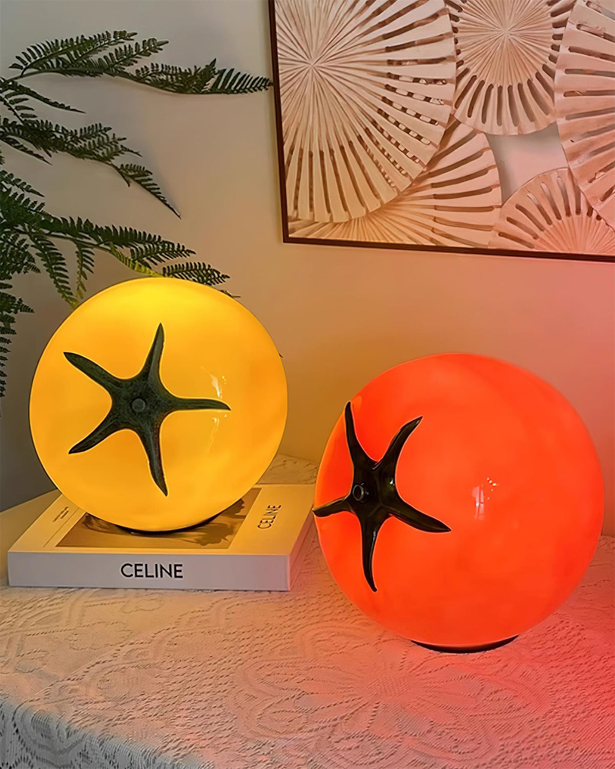 Lampe de table tomate Coarion