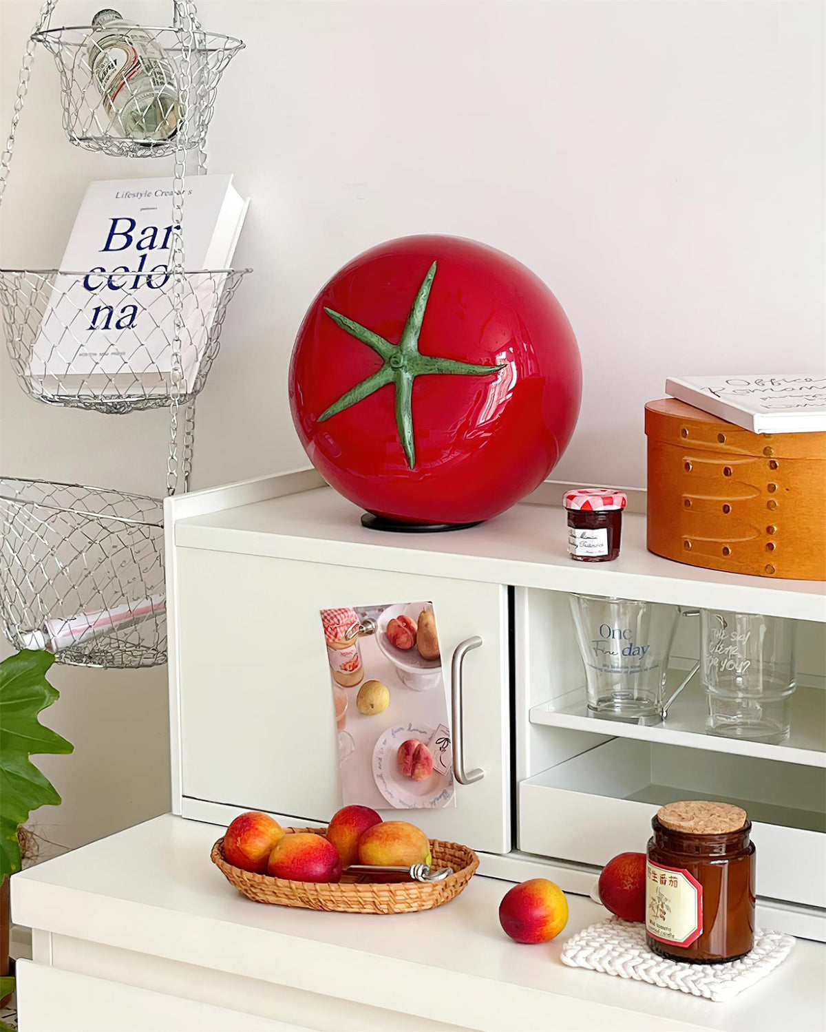 Lampe de table tomate Coarion