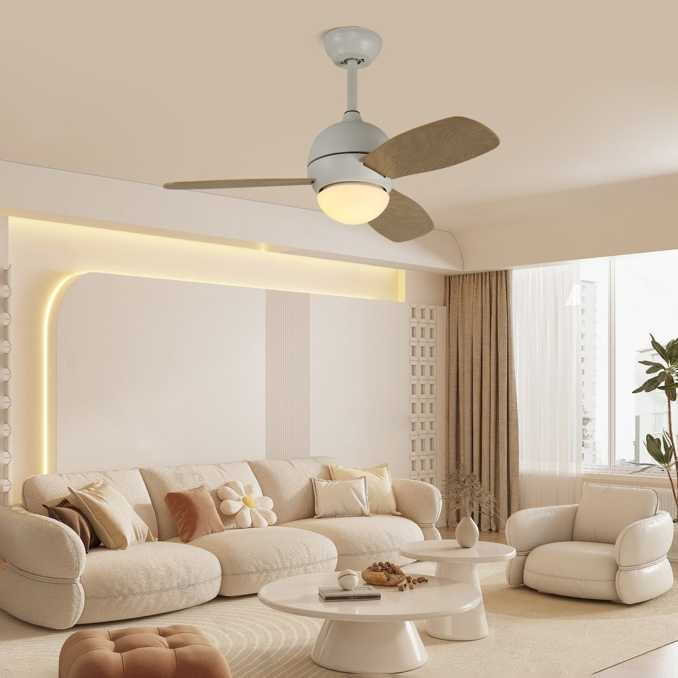 Ventilateur de plafond Golienella