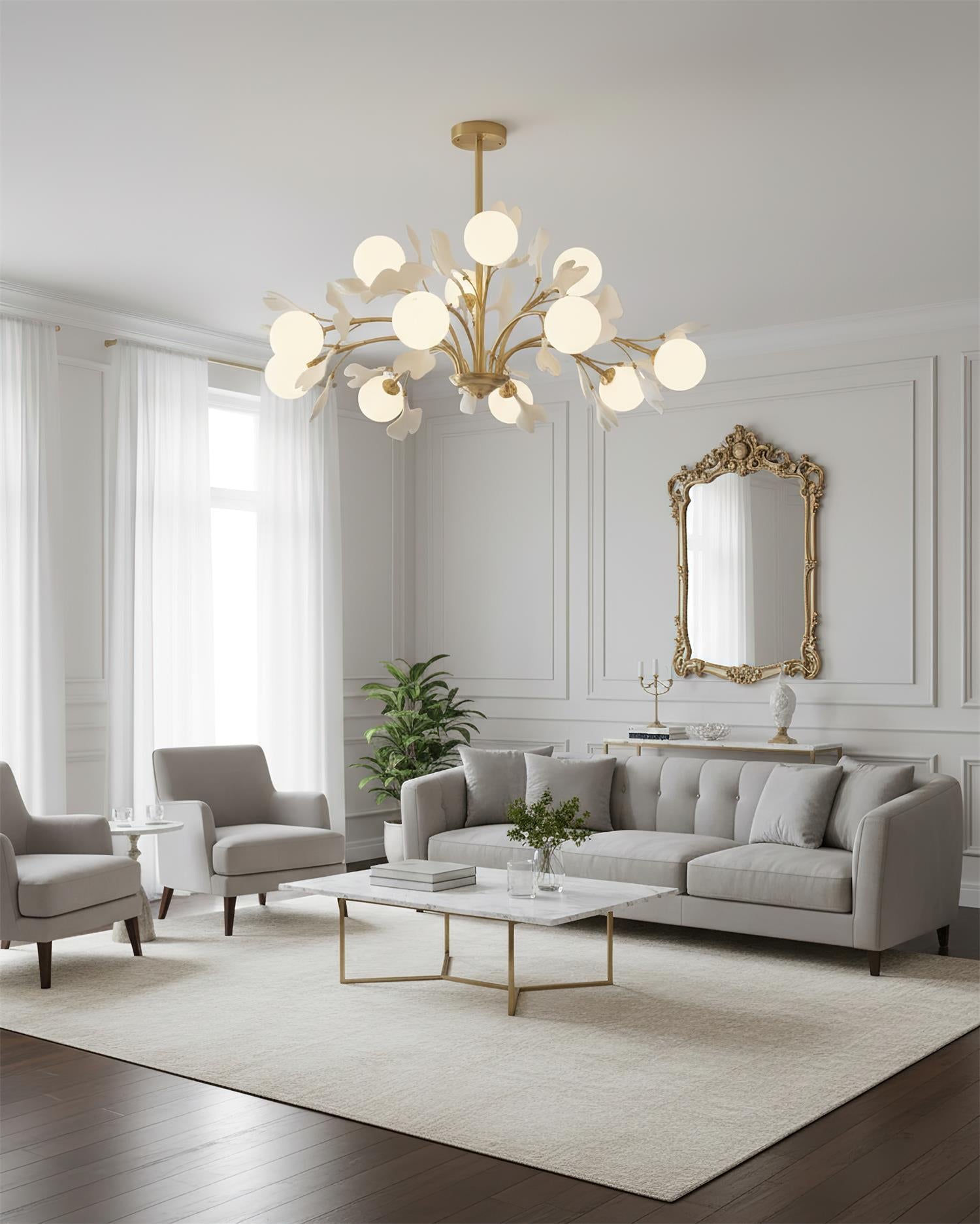 Lustre floral Koluxavo