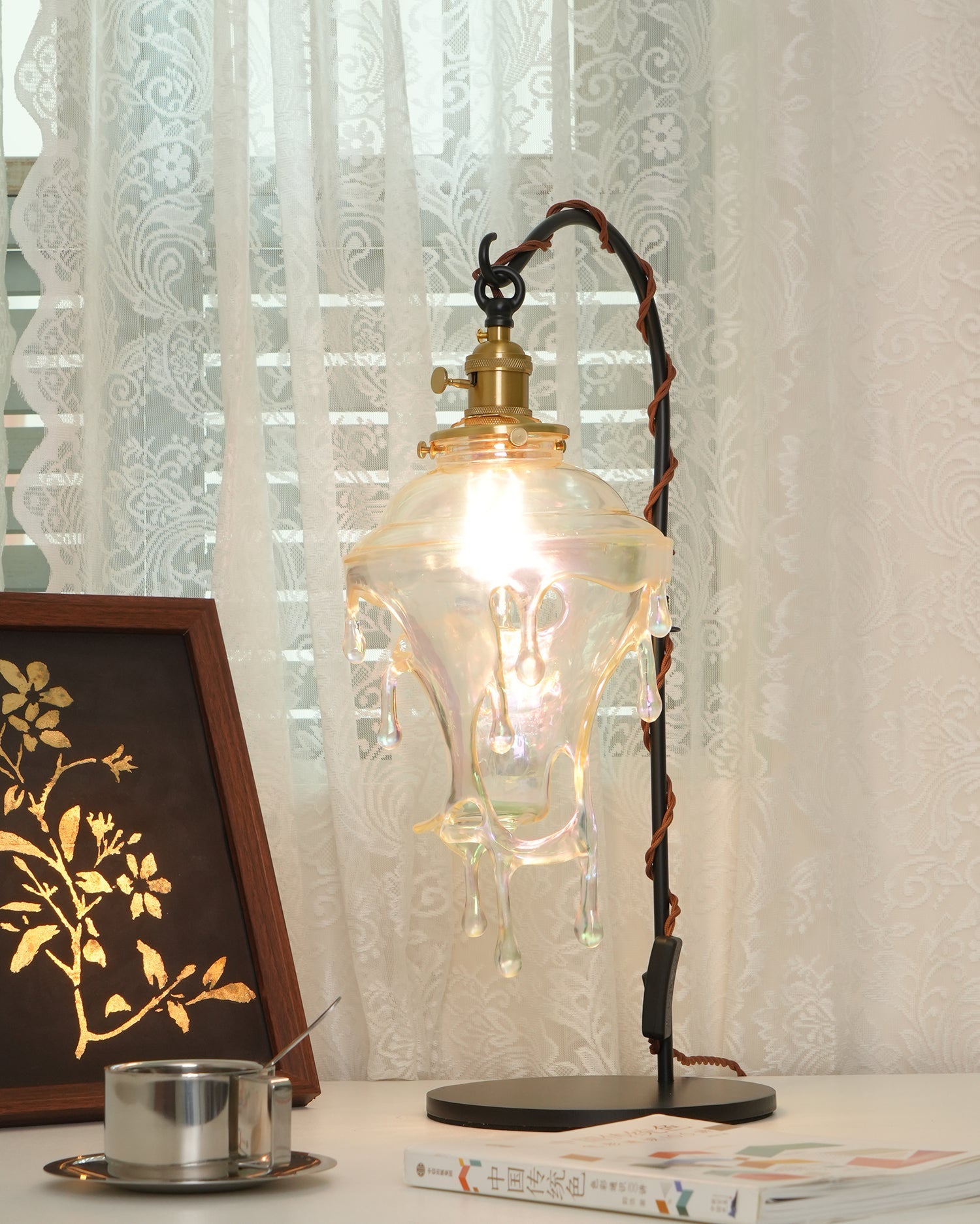 Lampe de table Solquineno