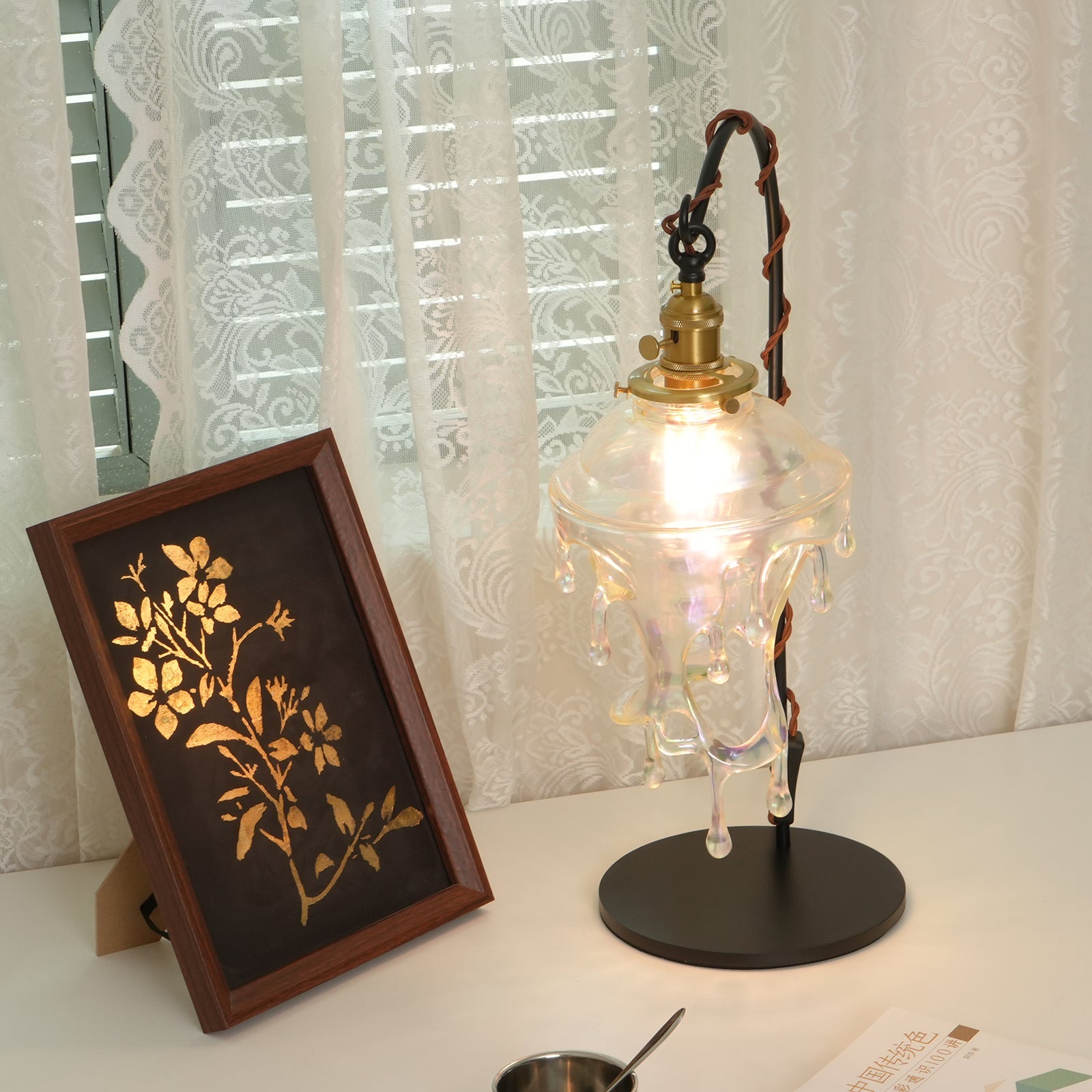 Lampe de table Solquineno