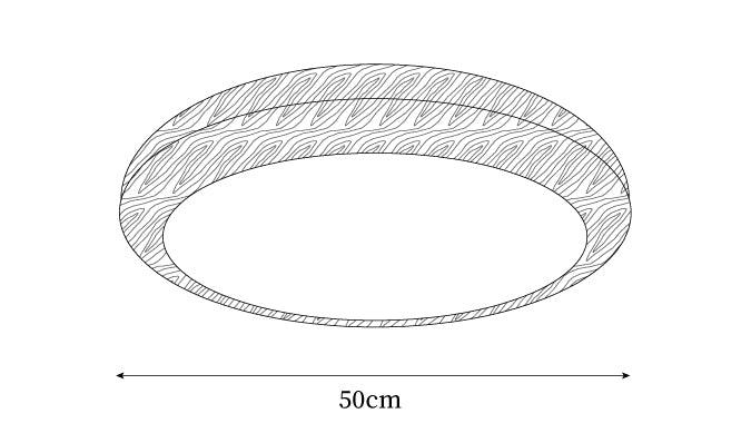 Plafonnier rond Goavalis