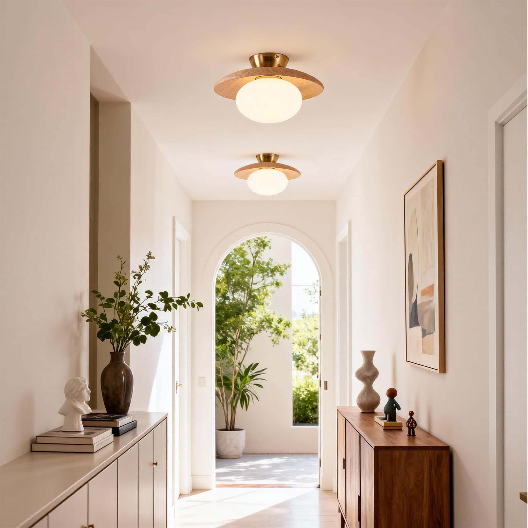 Plafonnier rond Belirento
