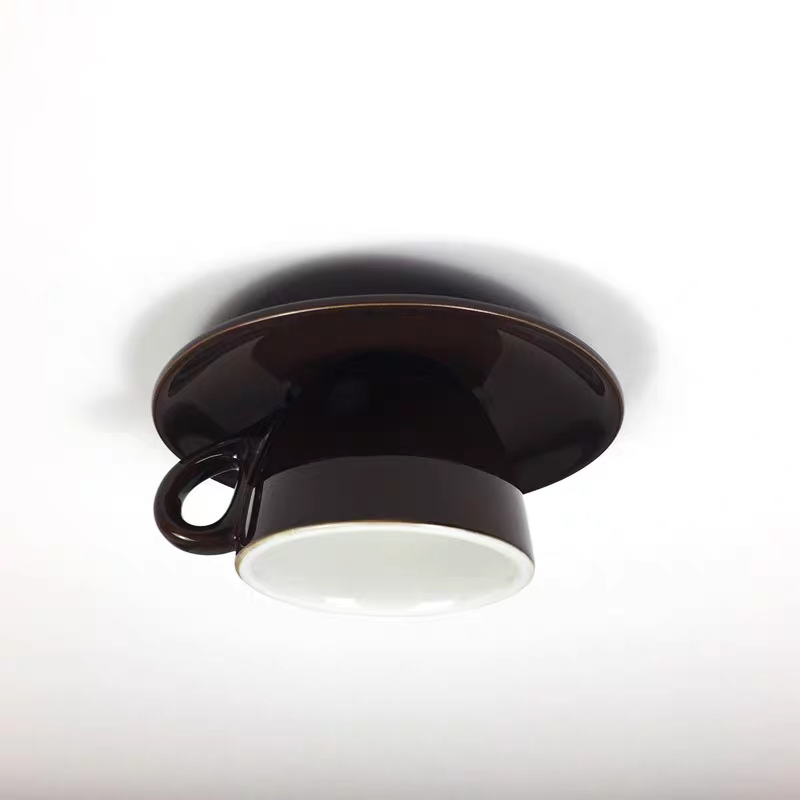 Plafonnier Olciela en forme de tasse à thé