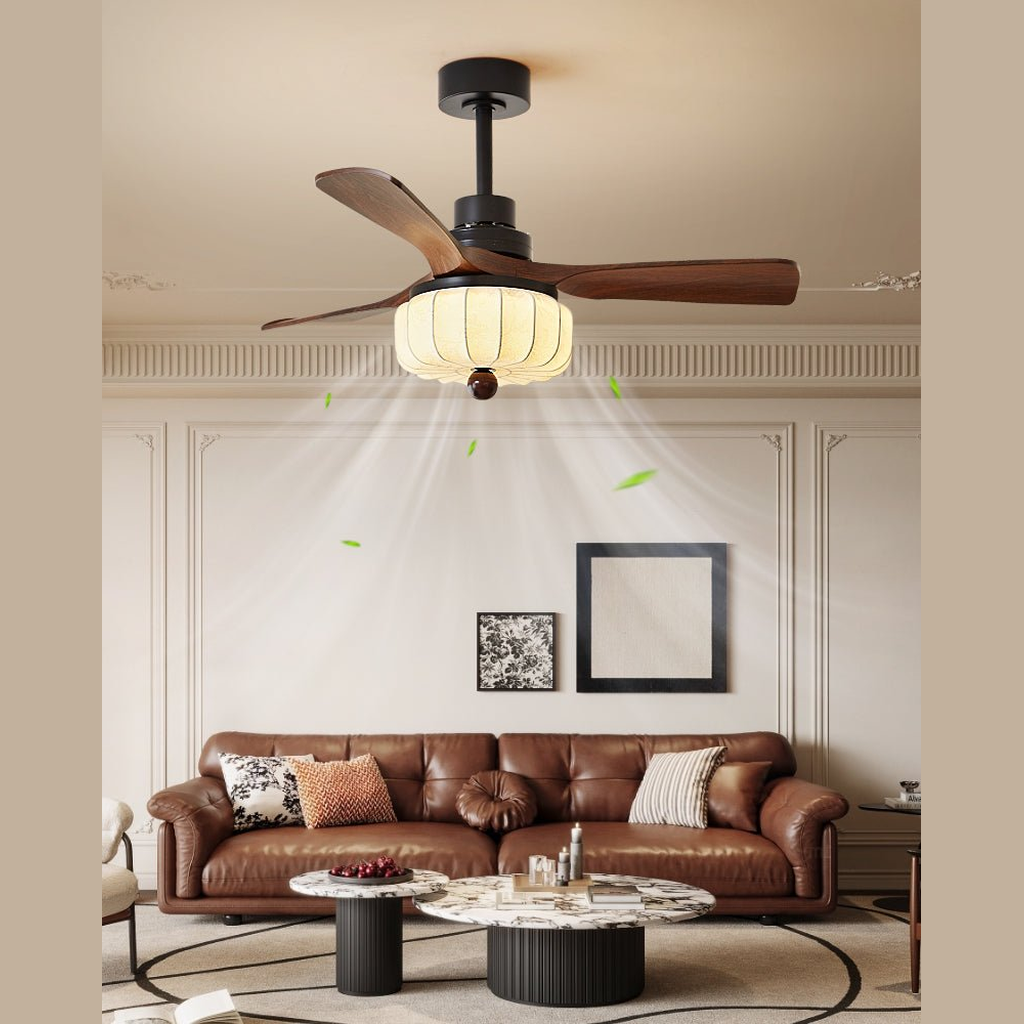 Ventilateur de plafond Orclova Vintage