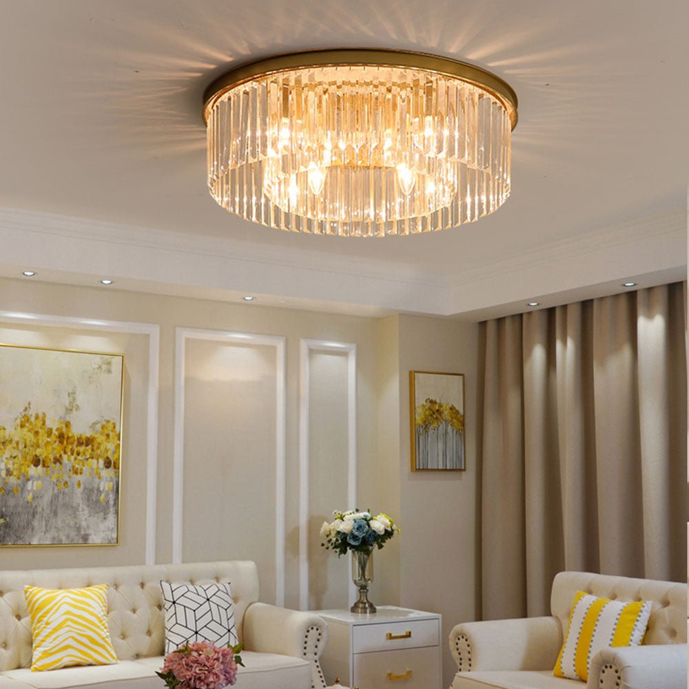 Plafonnier Sorionne en cristal - Valora Design