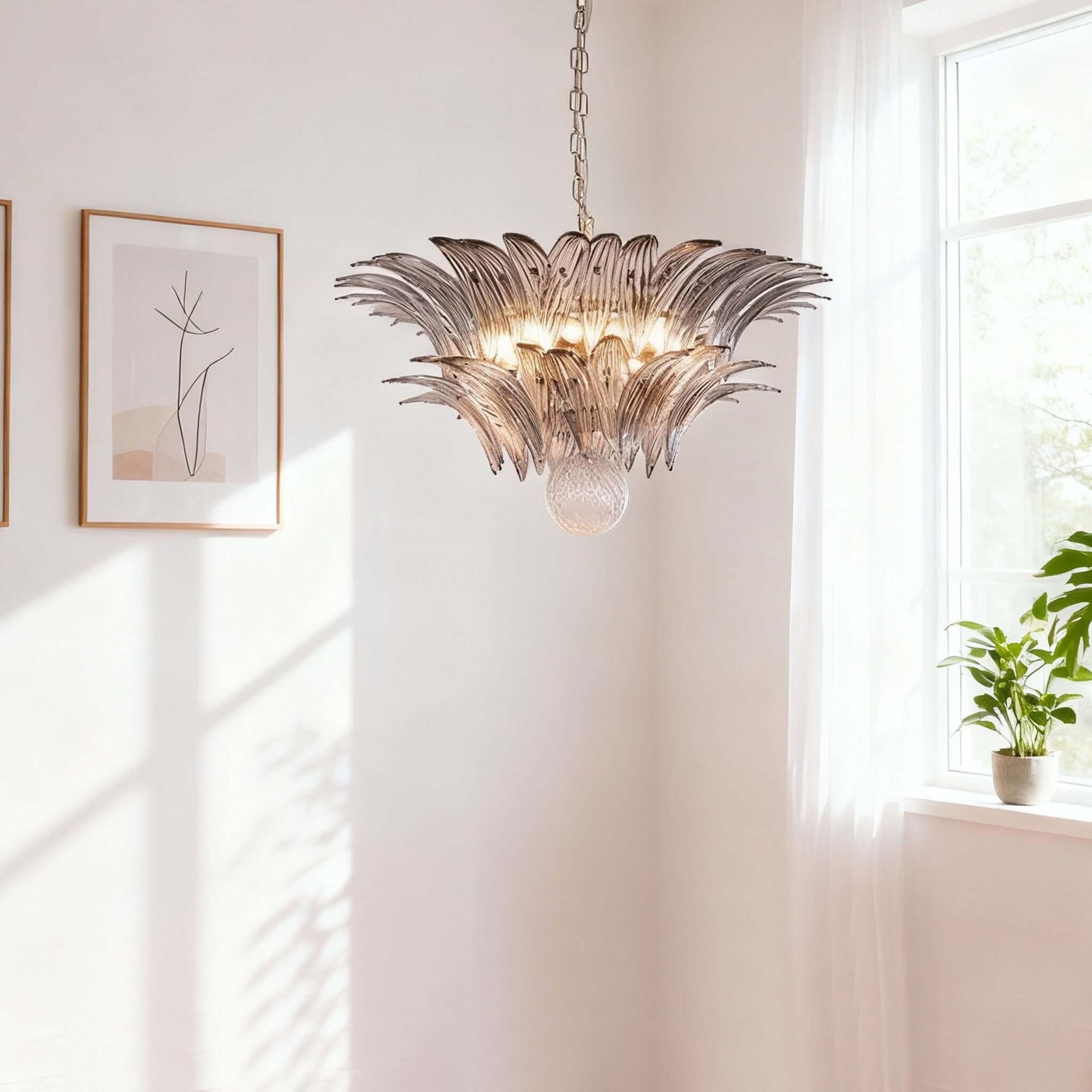 Lustre palmette Gaonac