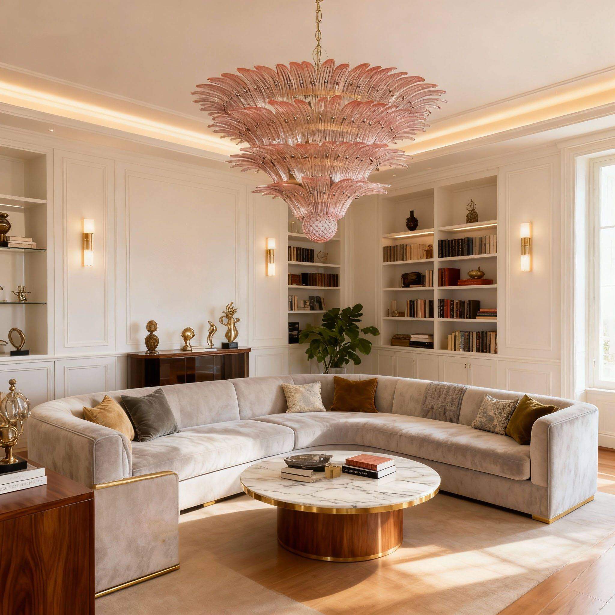 Lustre palmette Gaonac